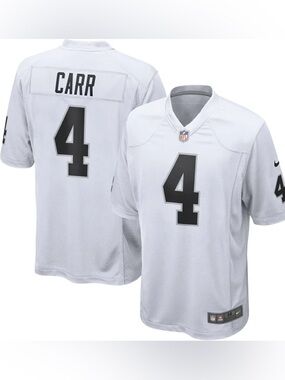 Nike Men's Derek Carr Las Vegas Raiders Alternate Game Jersey